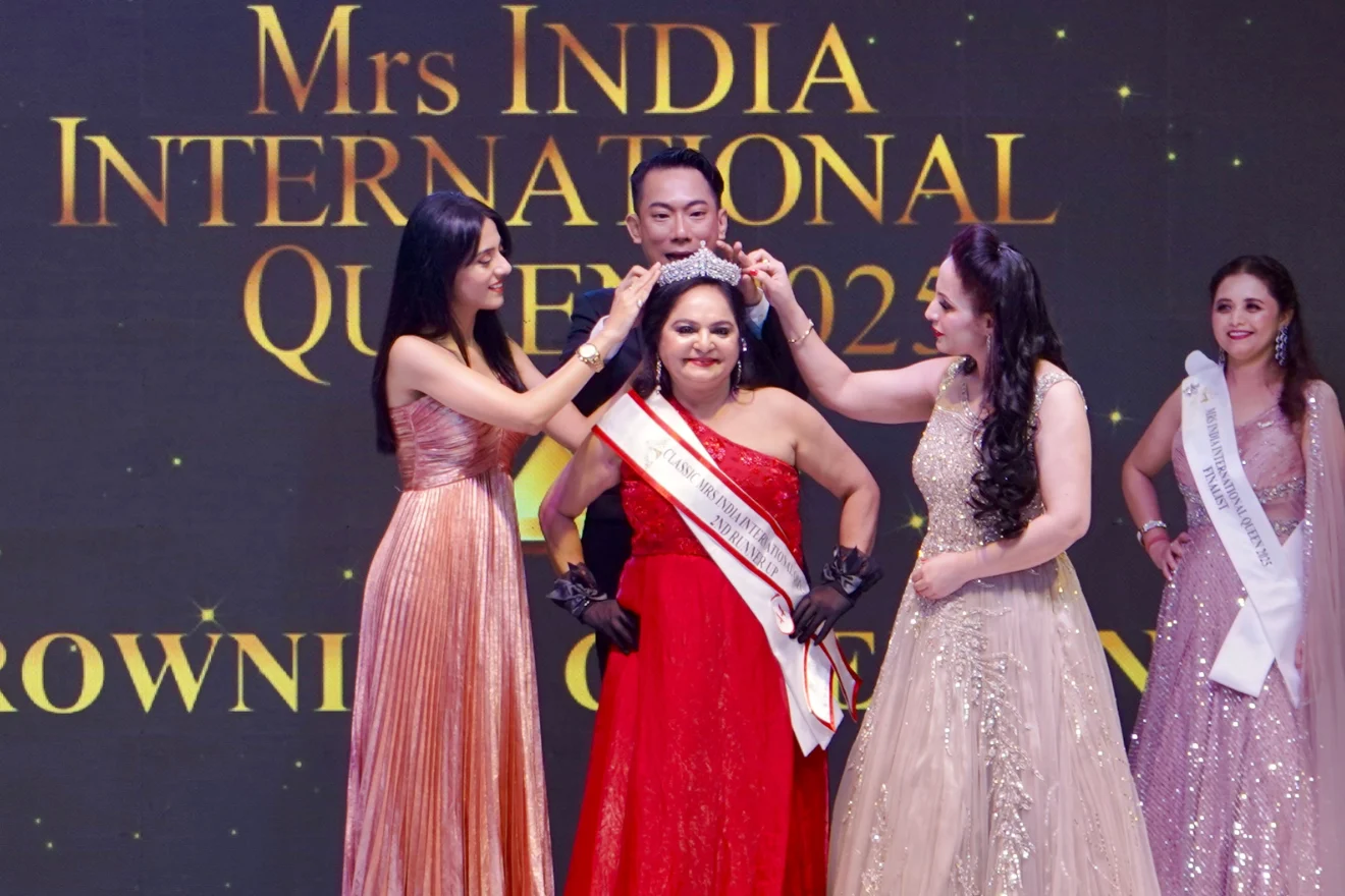 WINNING MOMENTS 2025 - Mrs India International Queen